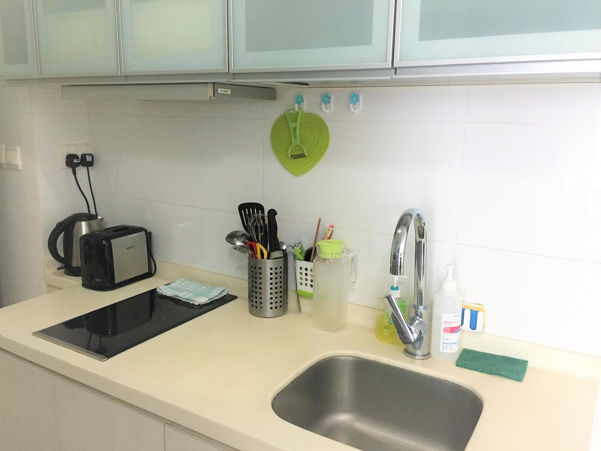 Apartmt With Pool/gym-minwalk To 3 Mrt *