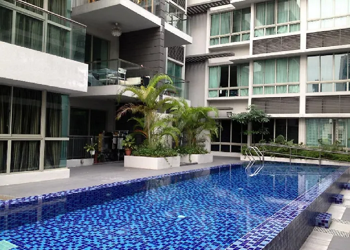Condo Apartmt With Pool/Gym-Minwalk To 3 Mrt