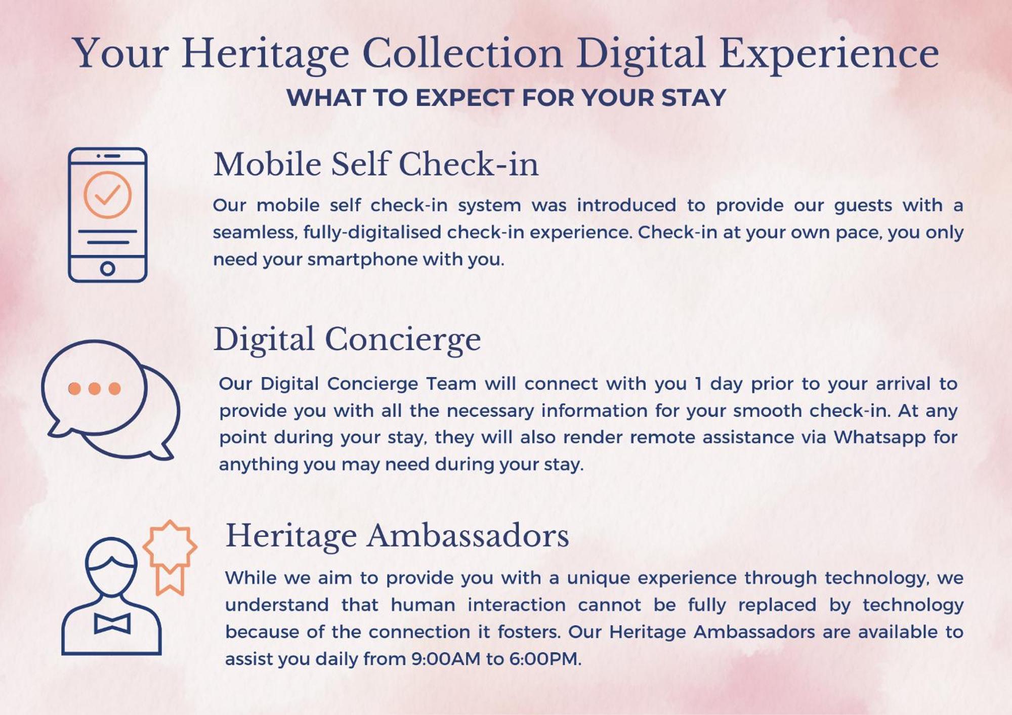 Hotel Heritage Collection On Chinatown - Mobile App Check-in Singapore